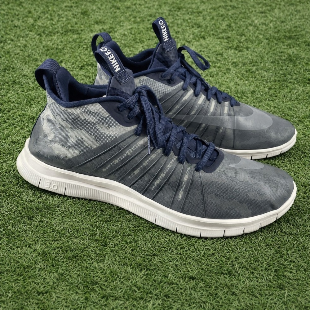 Nike Free Hypervenom 2 FC Mens Size 11.5 Grey Camo Obsidian 747140-003